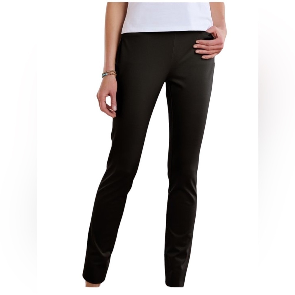 Soft Surroundings pull up black size small pants SZ S New